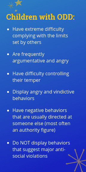 Oppositional Defiant Disorder (ODD): Symptoms Treatment